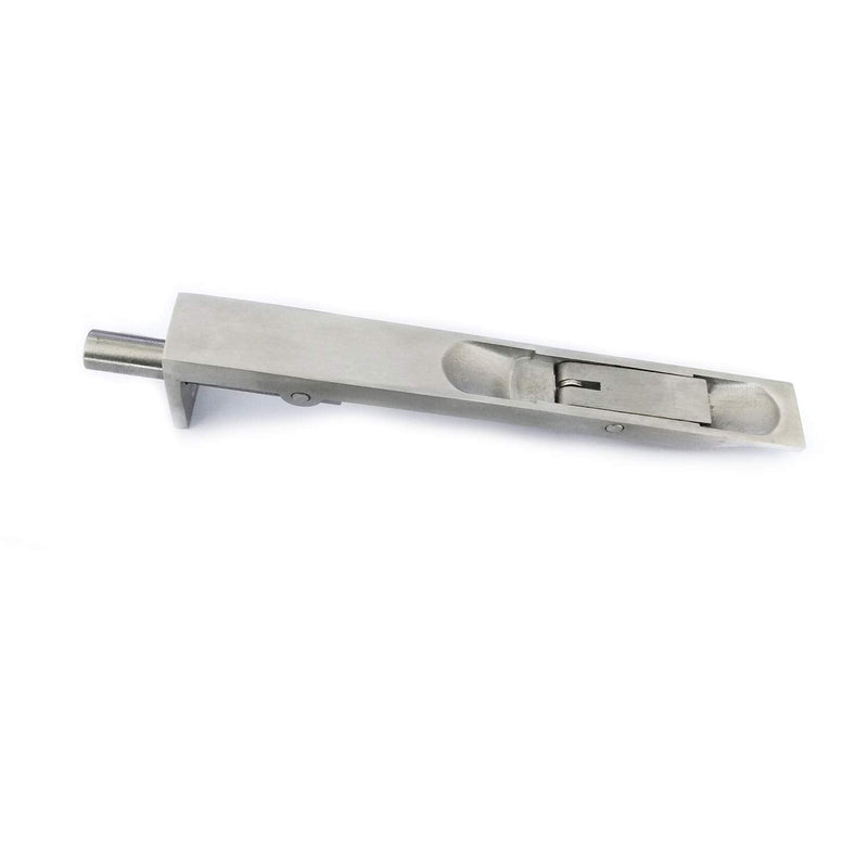 TOGU 6" Solid Lever Action Flush Bolt,Concealed Security Door Lock For Composite Doors,French Doors,Wood Doors,Double Doors,Dummy Doors,Brushed Nickel