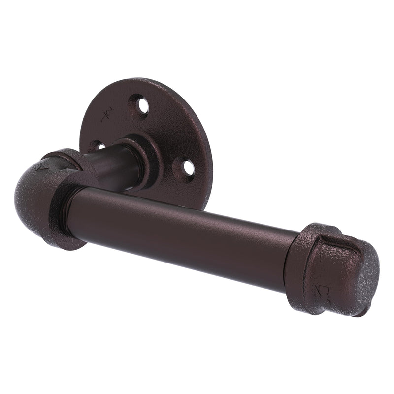 Allied Brass P-100-ETP-ABZ Pipeline Collection European Style Toilet Tissue Holder, Antique Bronze