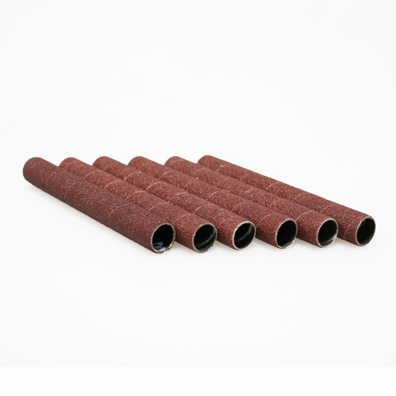 Dark Stone Sanding Sleeves for Spindle Sander 4-1/2" Length (80 Grit, 1/2“) 80 Grit 1/2“