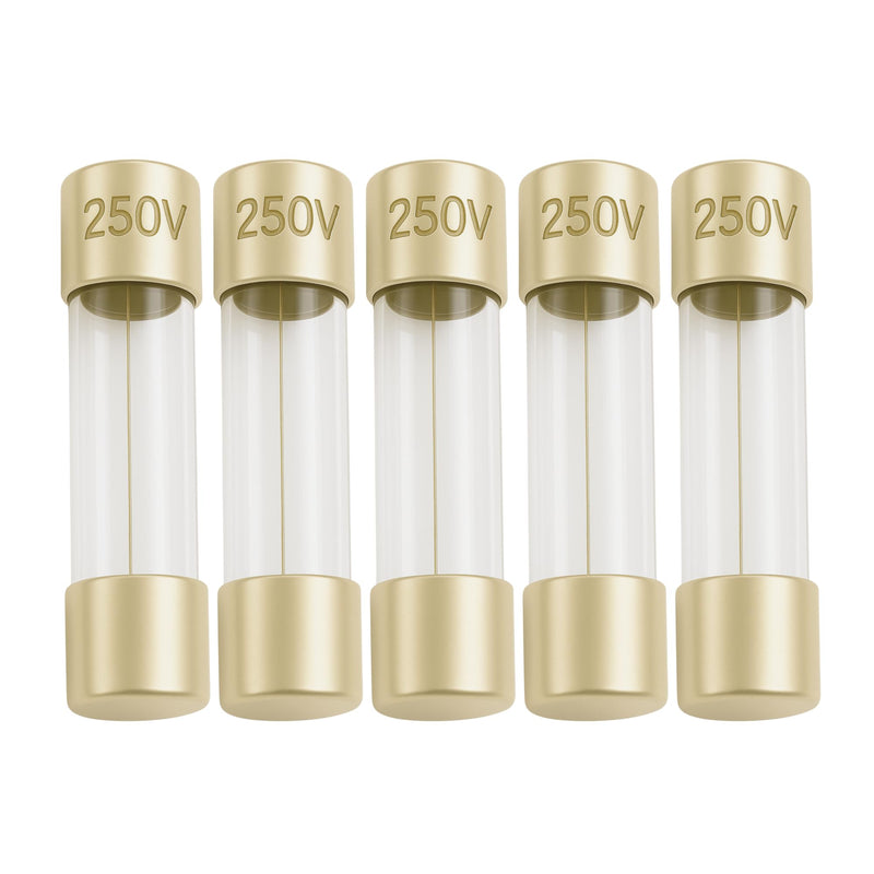 315mA (0.315A) GMA Glass Fuses, 5x20mm (0.20 x 0.79inches), 250V Fast-Blow, Fast Acting Fuses for Electronics, Appliances, and Circuit Protection, 5 Pack 0.315A