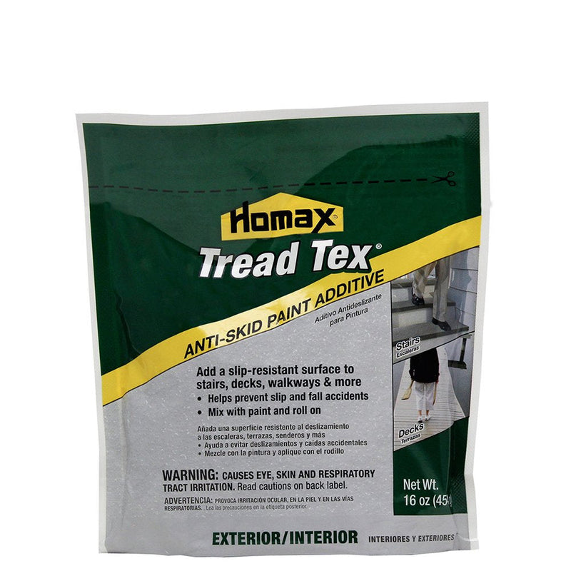 Homax Anti-Skid Paint Additive, 16 oz, Tread-Tex 1 Count (Pack of 1)