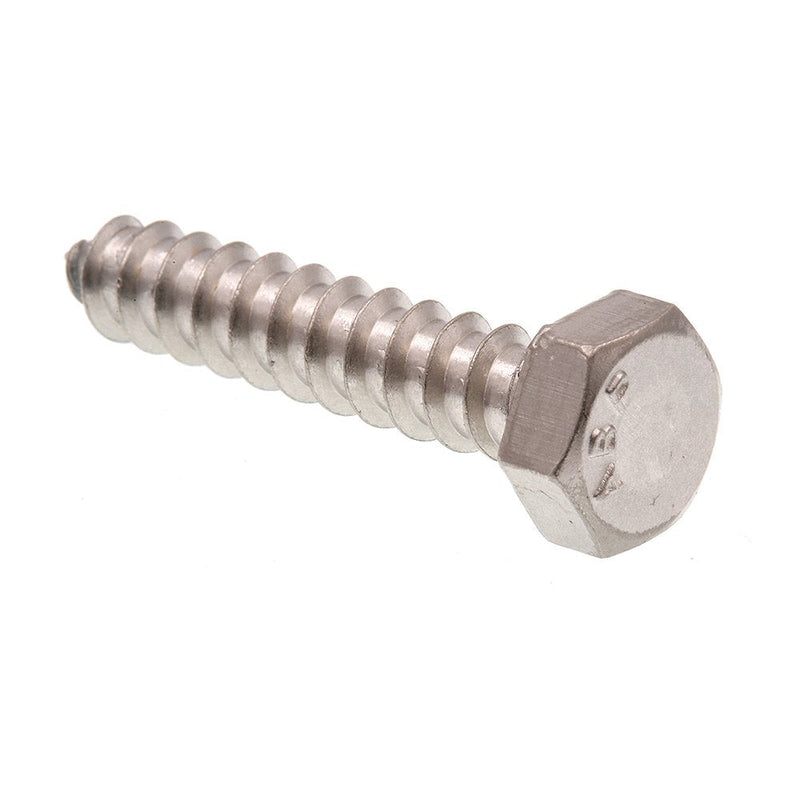 Prime-Line 9055536 Hex Lag Screws, 5/16 In. X 1-1/2 In., Grade 18-8 Stainless Steel (50 Pack) 5/16 in. -18