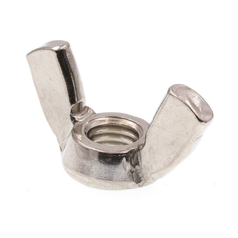 Prime-Line 9076778 Wing Nuts, Cold-Forged, 1/2 in.-13, Grade 18-8 Stainless Steel (10 Pack)