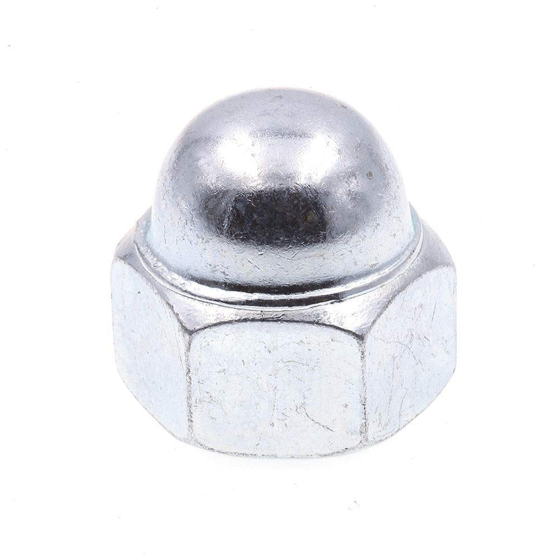 Prime-Line 9077614 Acorn Cap Nuts, 1/2 In.-13, Zinc Plated Steel (25 Pack)