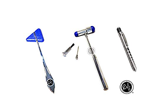 EMI 3 Piece Reflex Hammer Set - Royal Buck Hammer, Taylor Hammer, and Silver Penlight Set #2RHP