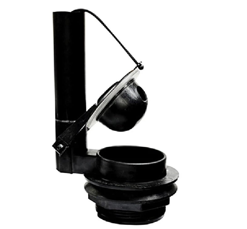 Cato 4700084 11.25 x 5.88 in. Plastic Flush Valve - Black