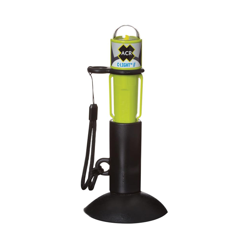 Scotty 835 Compact Sea-Light with Suction Cup Mount | A Non-Permanent Safety Addition