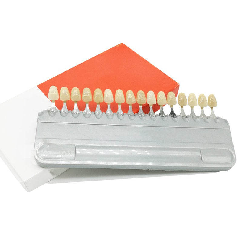Shade Guide Porcelain Dental Dentist Materials 16 Colors Shade Guide Teeth, Dental Care And Teeth Whitening (Dental-16Color)