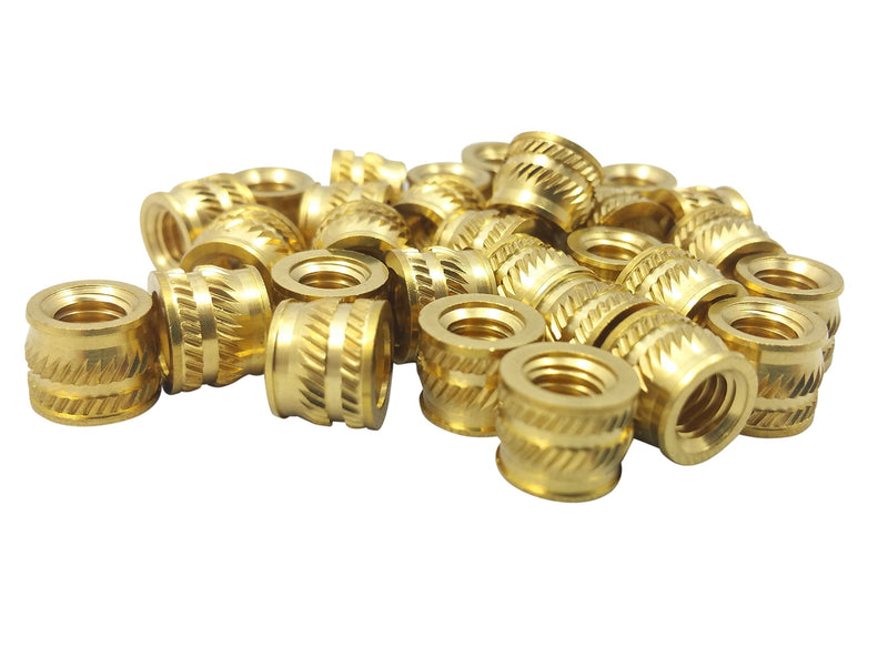 [initeq] Qty 50#4-40 4-40 Threaded Heat Set Inserts for 3D Printing (50)