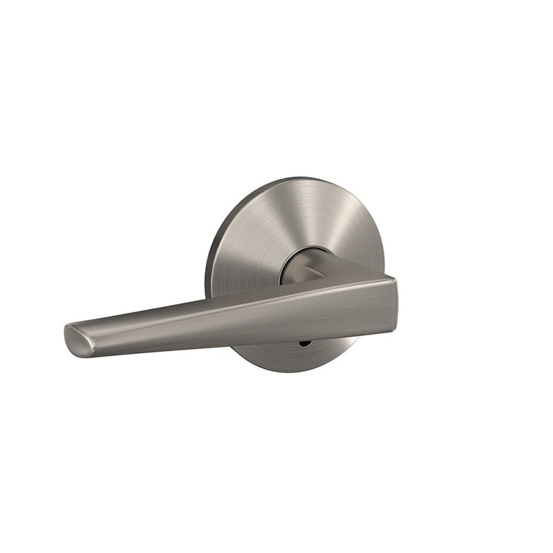 Schlage Custom FC172 ELR 619 KIN Eller Non-Turning Lever with Kinsler Trim, Satin Nickel Inactive
