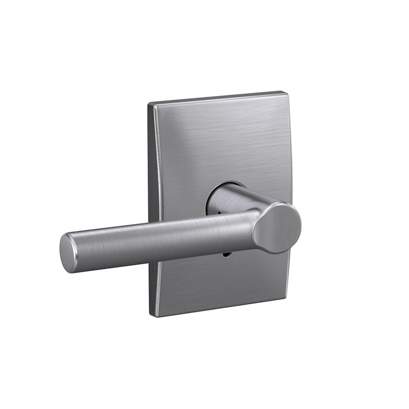 Schlage Custom FC172 BRW 626 CEN Broadway Non-Turning Lever with Century Trim, Satin Chrome Inactive