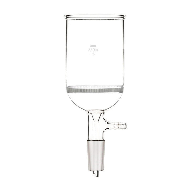 350ml 24/40 Glass Buchner Funnel with Diameter 72-73mm Pore Plate Use 70mm Filter Paper