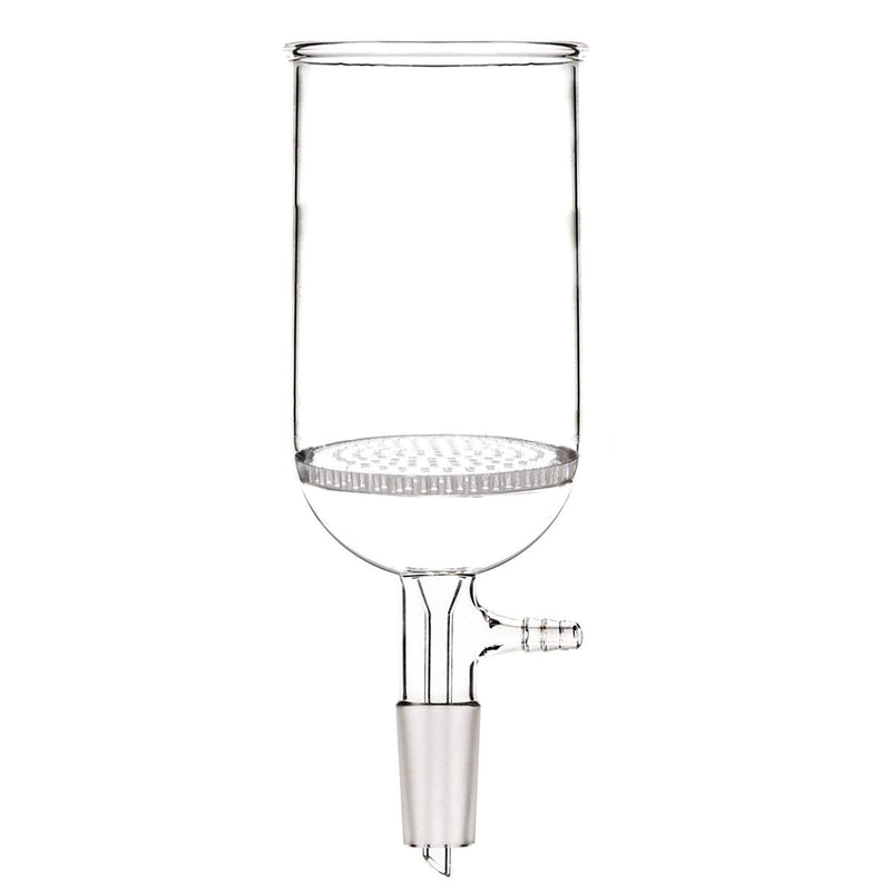 1000ml 24/40 Glass Buchner Funnel with 90mm Pore Plate 1 L Büchner Suction Funnels