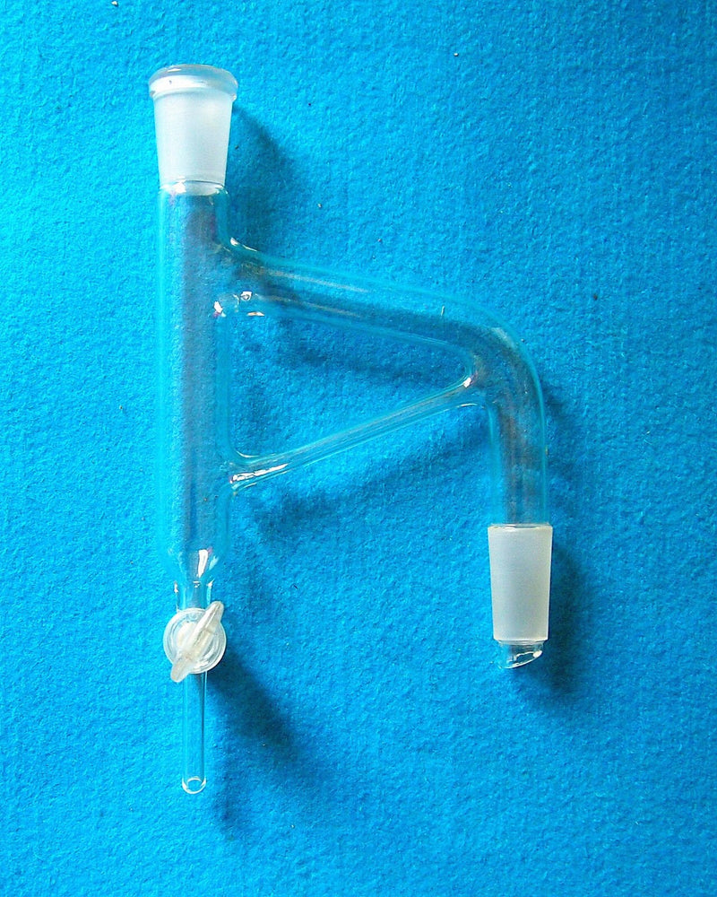 24/40,Distillation Receiver Adapter,Glass Stopcock,Clevenger Apparatus,Oil Lighter Than Water Glass Stopcock