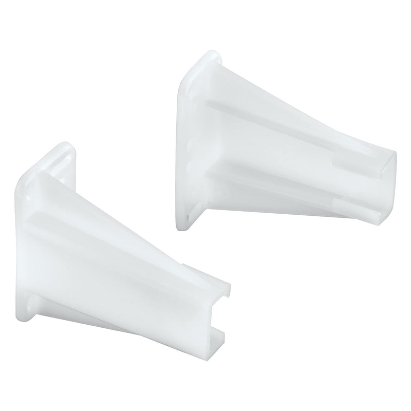 Prime-Line MP7240 Drawer Slide Track Back Brackets (1 Set)