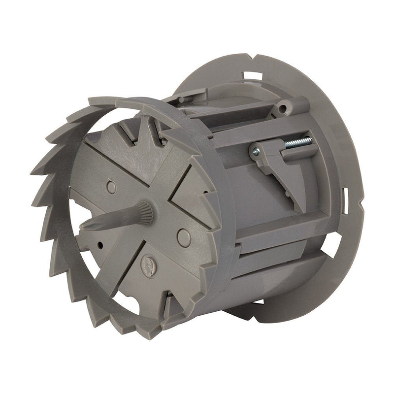 Southwire -MSBST250 Fixture and Ceiling Electrical Box Smart Box Shark Tooth with Hole Saw Supports 6 lb
