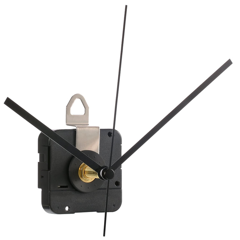 Hicarer 28 mm Long Shaft Quartz Clock Movement Clock Parts Repair Kit (Black) Black