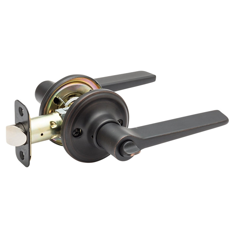 Copper Creek ZL2230TB Contemporary Privacy Zane Non-Handed Lever, Tuscan Bronze