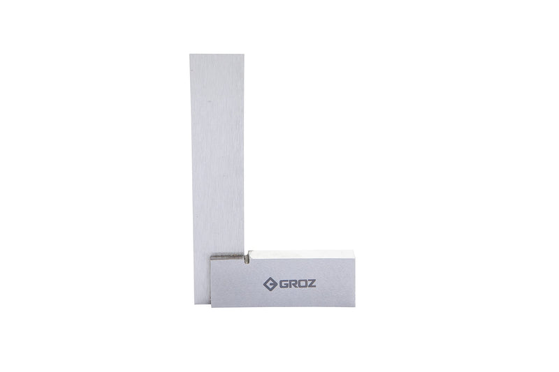 Groz 01001 3" Precision Steel Square, 16 Microns Squareness 3 Inch