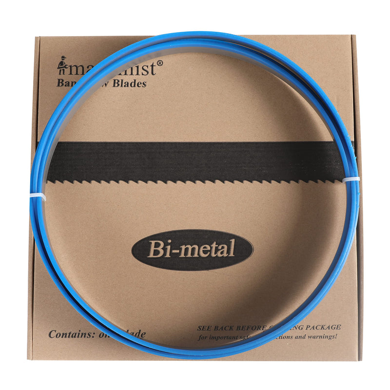 Imachinist S118341014 M42 118" X 3/4" X 10/14tpi Bi-Metal Metal Cutting Band Saw Blades Variable Teeth