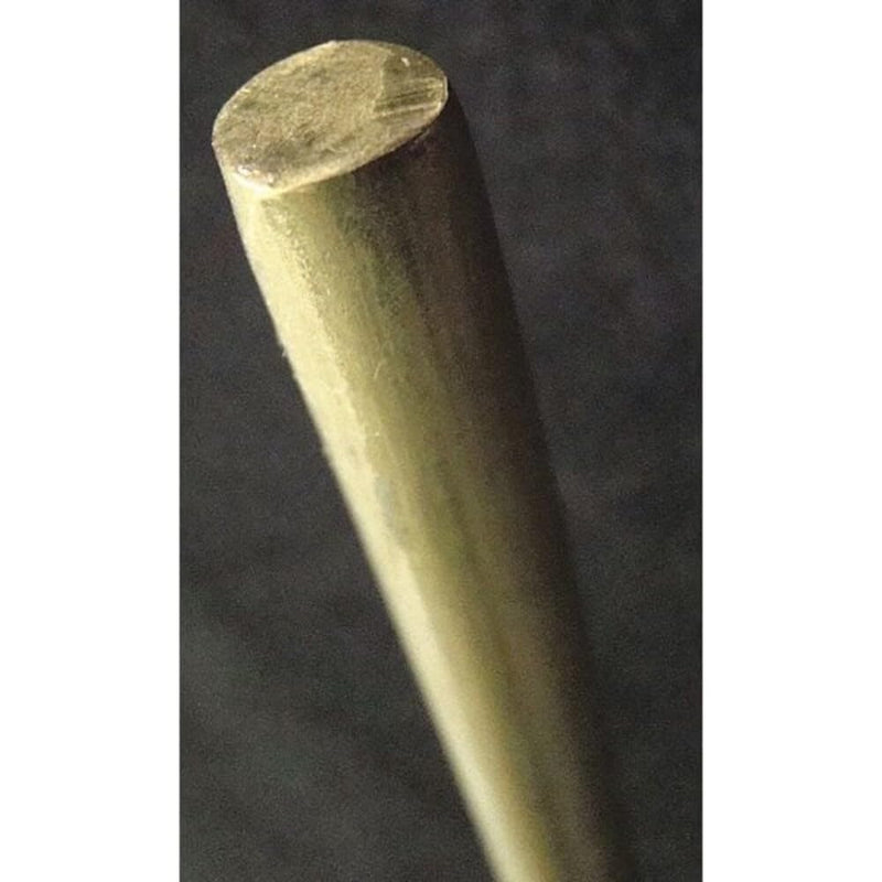K&S 5/16 in. Dia. x 36 in. L Brass Rod 1 pk