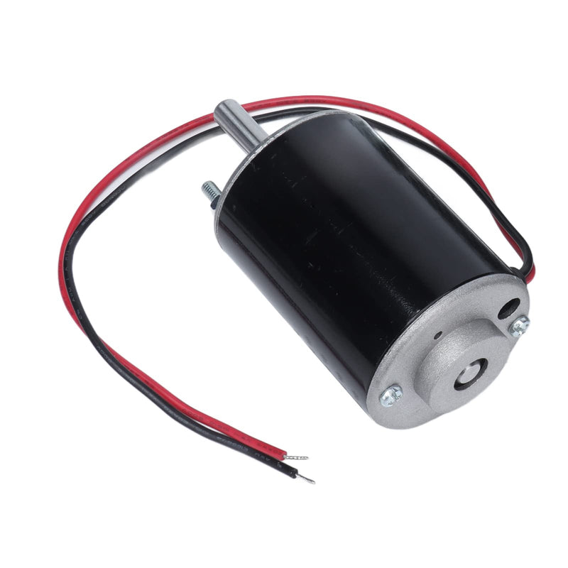High DC Motor 12V 3500RPM Permanent Magnet DC Motor High Speed Electric Motor High Speed CW CCW 26mm Shaft Length (12V DC 3500RPM) 12V DC 3500RPM