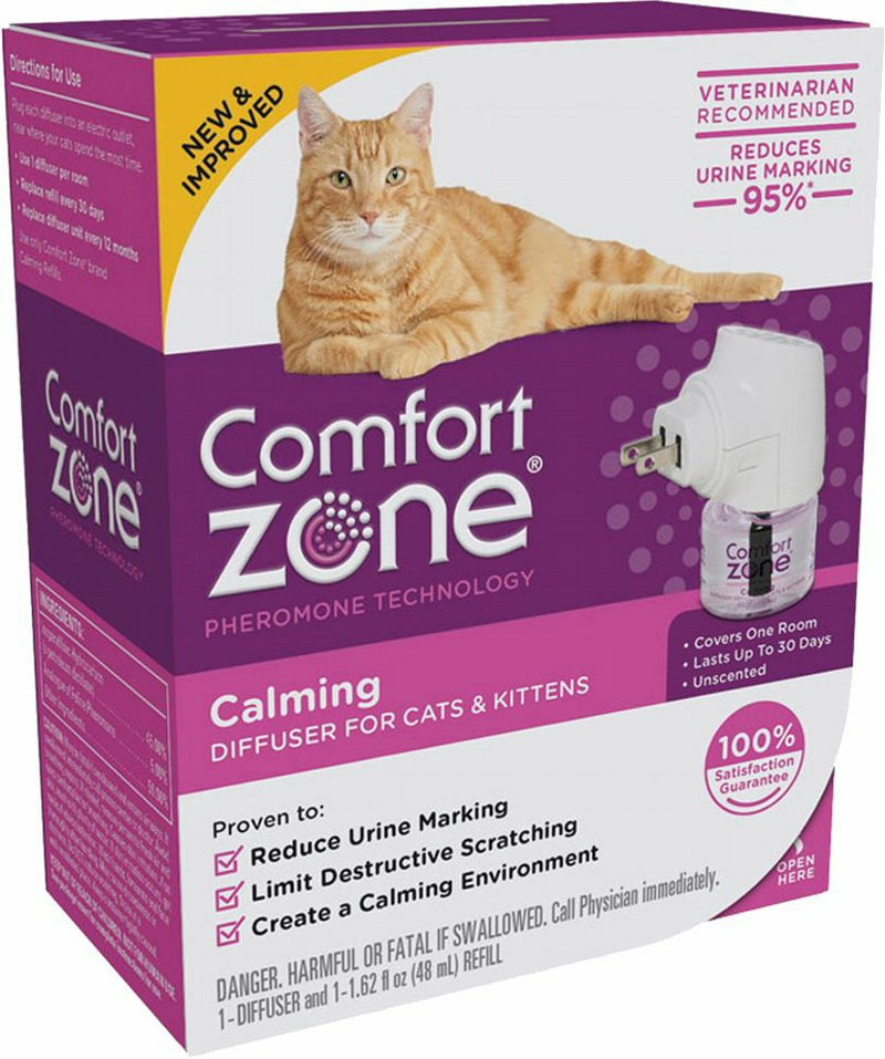 Comfort Zone Basic Calming Diffuser Kit for Cat Calming