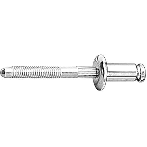 BoltmanShop 1/4 Dia. Peel-Type 1/32-9/64 Grip Range Aluminum/Steel Specialty Rivets (50pkg)