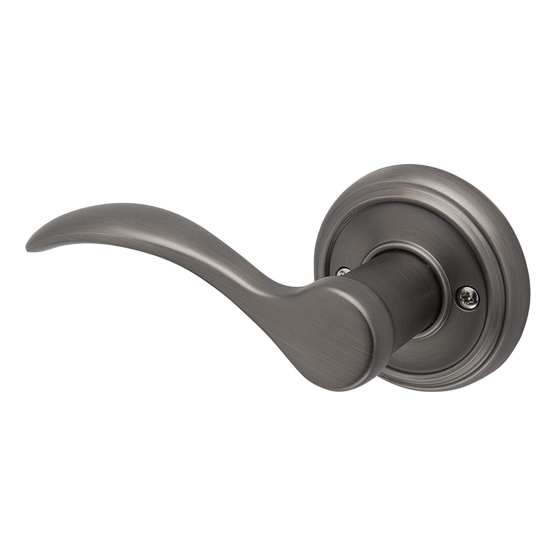 Baldwin 93510-014 351TBL LH Rdb 16B CP Lever, Slate Left-Handed Half Dummy