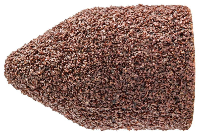 PFERD 46080 Policap Abrasive Cap, Shape G, Aluminum Oxide A, 5/8" Diameter x 1" Length, 60 Grit (Pack of 50)