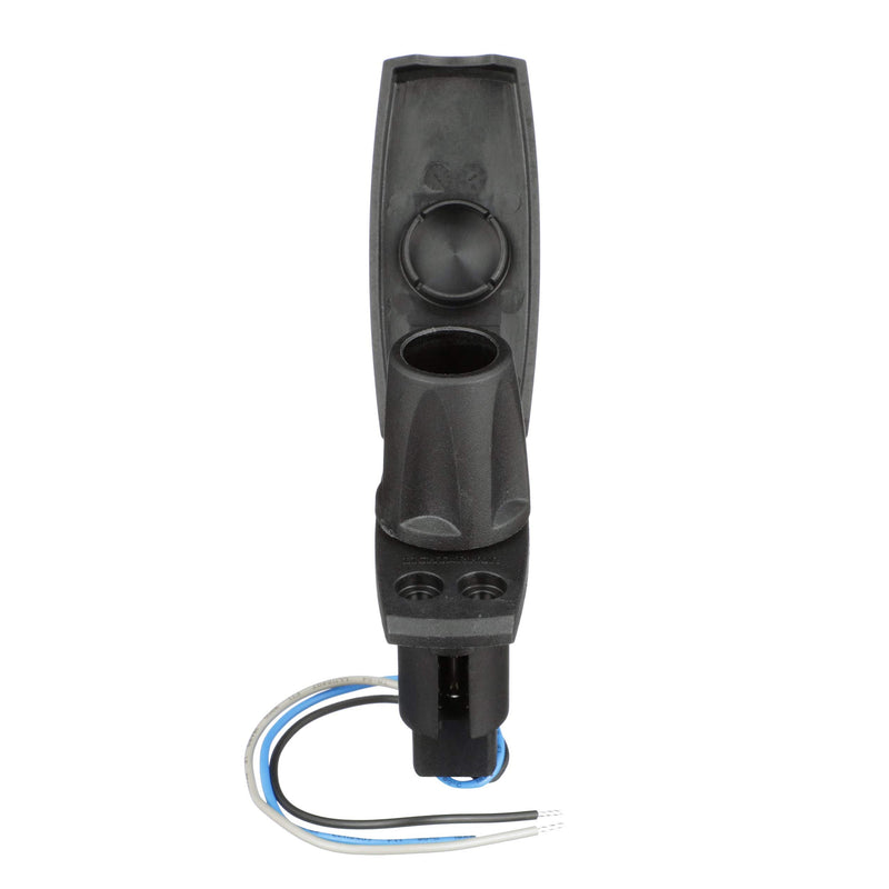 Attwood 910V3PB-7 Light Armor 3-Pin Light Rectangle Base - Black