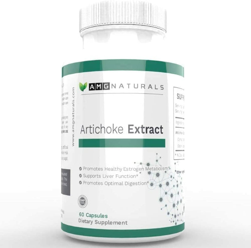 Artichoke Extract Capsules from Artichoke Leaf with Over 7mg of Cynarin A Great Source for Glucuronic Acid Content to Support Optimal Digestive Health and Estrogen Metabolism - Package May Vary - NewNest Australia