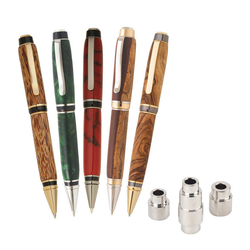 Penn State Industries PKBIGSS2 Big Ben Cigar Twist Ballpoint Pen Kit Starter Package Woodturning Project - NewNest Australia