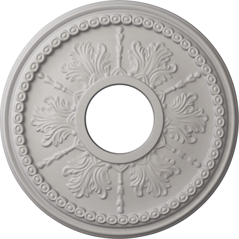Ekena Millwork Tirana Ceiling Medallion, Ultra Pure White Ultra Pure White (Flat Finish)