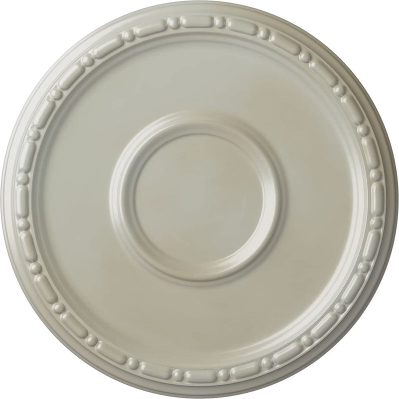 Ekena Millwork CM16MDFBS 16 1/2"OD x 1 1/2"P Medea Ceiling Medallion, Flash Blue Flash Blue (Metallic Series)
