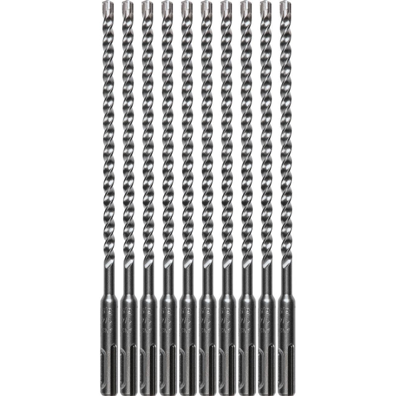 Makita B-61226 1/4" x 8" SDS-Plus Bit, 3-Cutter, 10/Pk
