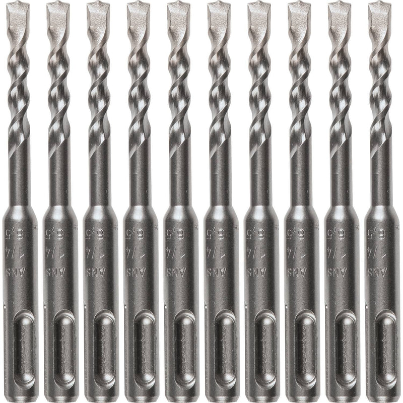 Makita B-60888 1/4" x 4" SDS-Plus Bit, 2-Cutter, 10/Pk