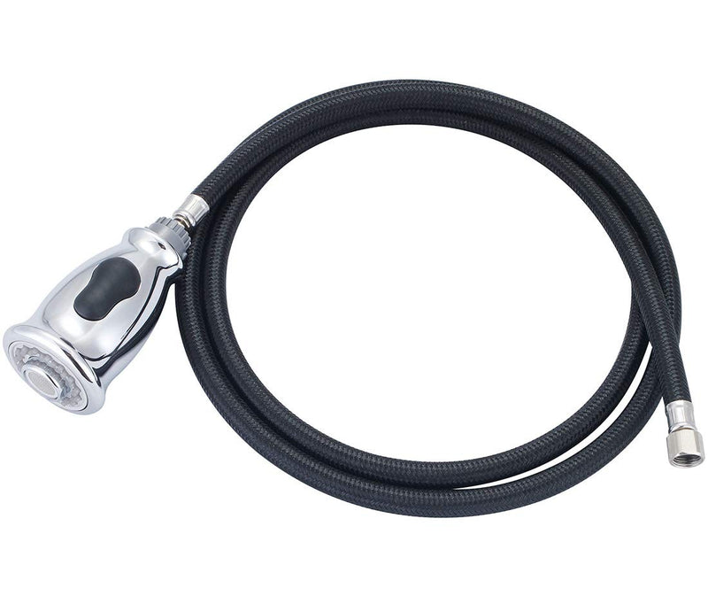 Pioneer Faucets X-4200180 1.8 GPM Pull-Down Spray Head with Hose - N/A
