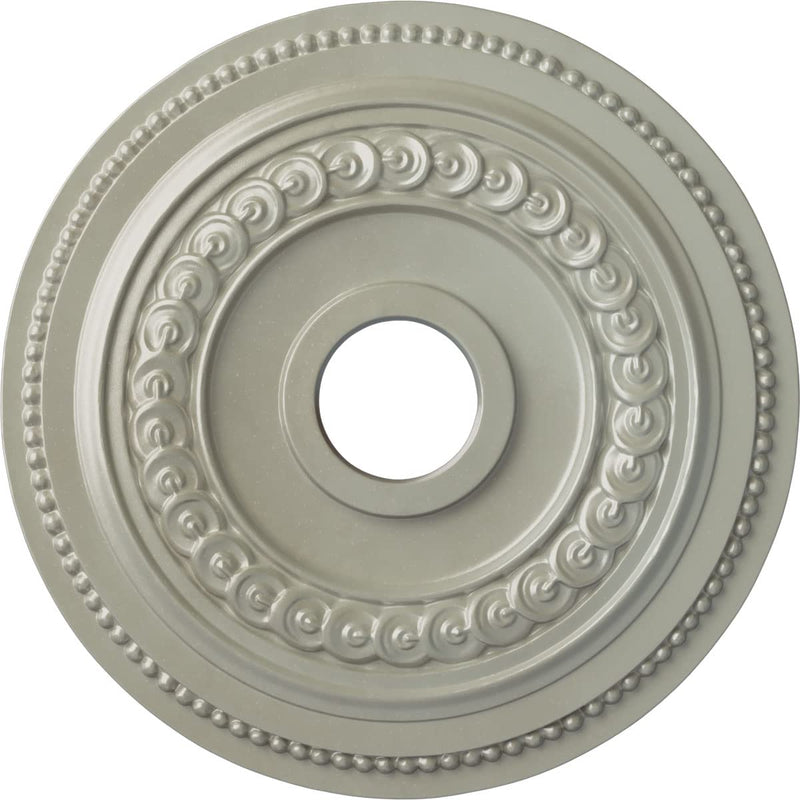 Ekena Millwork CM18OL1FCS Oldham Ceiling Medallion fits Canopies up to 8 5/8, Flash Copper Hand-Painted Flash Copper