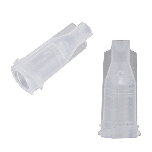 Luer Lock Syringe Tip Caps Screw Threads Dispensing Stop Caps 1000 Pieces (Clear)