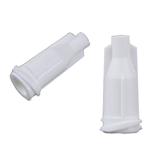 Luer Lock Syringe Tip Caps Screw Threads Dispensing Stop Caps 1000 Pieces (White)