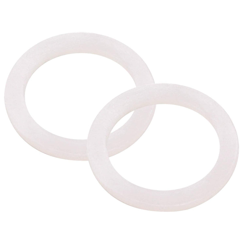 DERNORD Silicone Washer Gasket Sealing O Rings Inner Diameter: 38mm / 1.5" (Pack of 2) Inner Diameter: 38mm/1.5"
