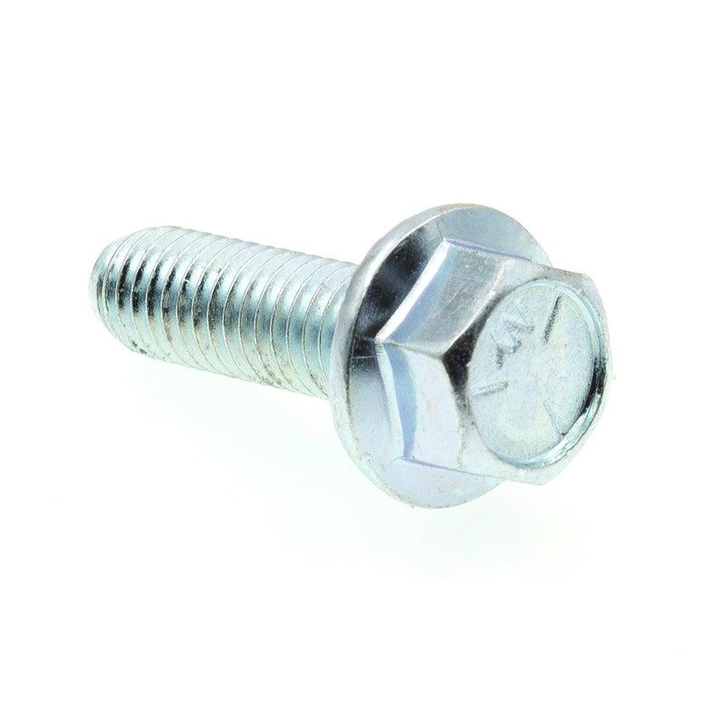 Prime-Line 9091178 Serrated Flange Bolts, 3/8 in.-16 X 1-1/4 in., Zinc Plated Case Harden (25 Pack)