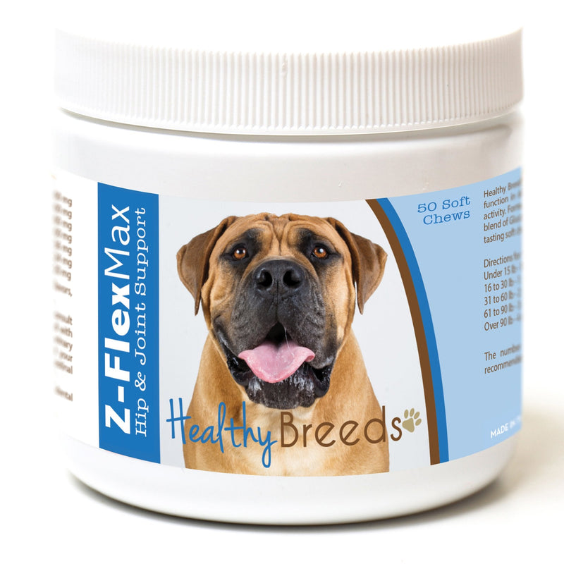 Healthy Breeds Boerboel Z-Flex Max Hip and Joint Soft Chews 50 Count