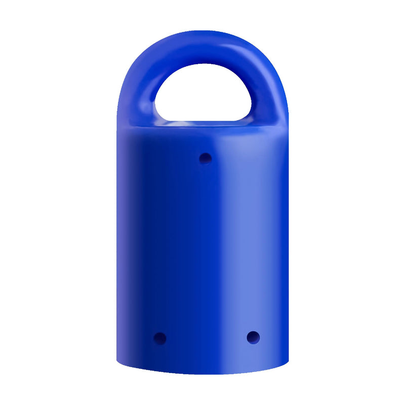 MagnetPAL Heavy-Duty Neodymium Anti-Rust Magnet, Magnetic Stud Finder, Hide-A-Key, Tool Holder & Retrieval, Most Powerful Magnet 12lb Pull, Indoor or Outdoor Multi Use Tools, Quick Release Keys Blue