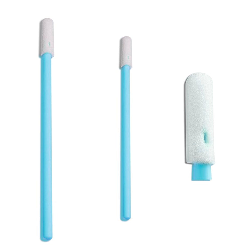 500 pcs 2.75" Small Head Cleaning Swab Sponge Dust Free Round Foam Tipped Swab Sticks for Camera Optical Lens and Automotive Detailing and Hard-to-Reach Area CK-FS742 (500) 500