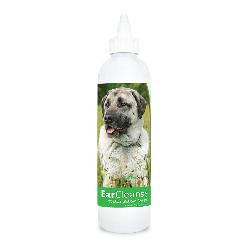 Healthy Breeds Anatolian Shepherd Dog Ear Cleanse with Aloe Vera Cucumber Melon 8 oz