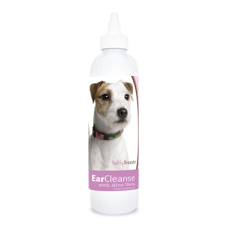 Healthy Breeds Parson Russell Terrier Ear Cleanse with Aloe Vera Sweet Pea and Vanilla 8 oz