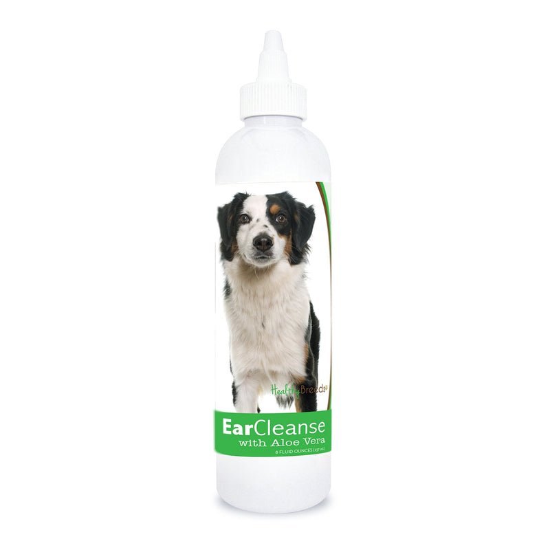 Healthy Breeds Miniature American Shepherd Ear Cleanse with Aloe Vera Cucumber Melon 8 oz