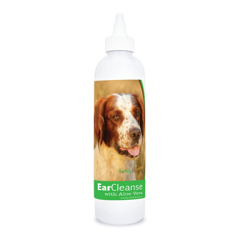 Healthy Breeds Irish Red and White Setter Ear Cleanse with Aloe Vera Cucumber Melon 8 oz